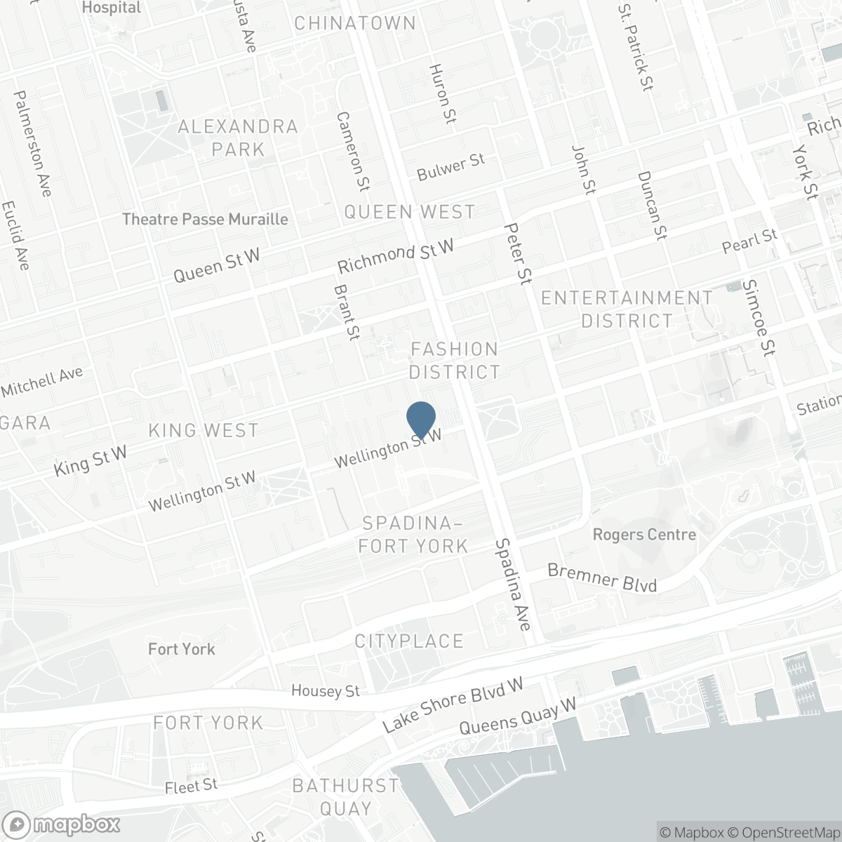 802 - 400 WELLINGTON STREET W, Toronto, Ontario M5V 0B5